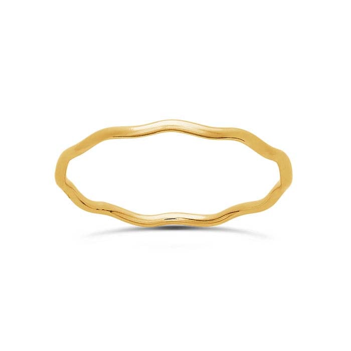 Wavy Stackable Ring