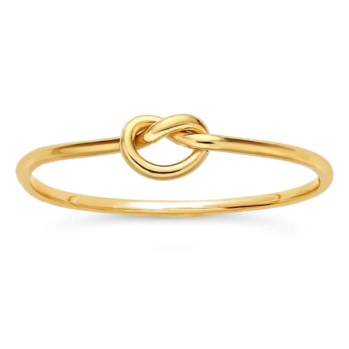 Love-Knot Stackable Ring