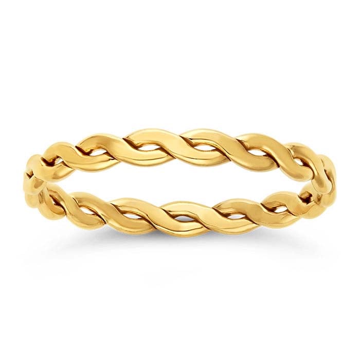 The Woven Stackable Ring