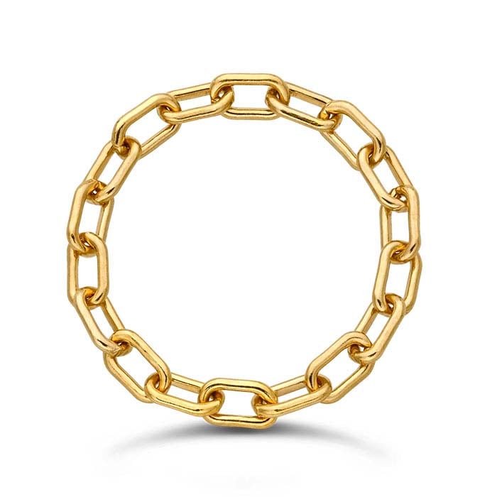 14/20 Yellow Gold-Filled Drawn Cable Flexible Ring