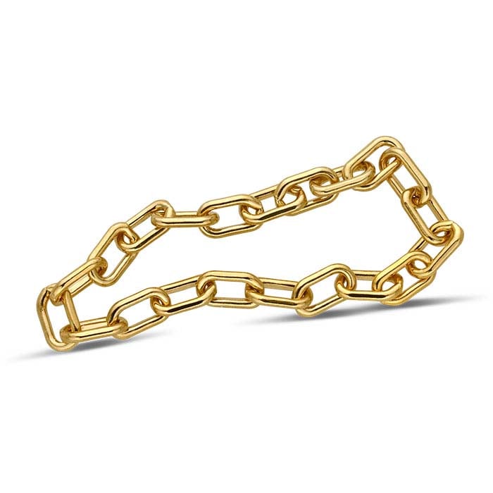 14/20 Yellow Gold-Filled Drawn Cable Flexible Ring