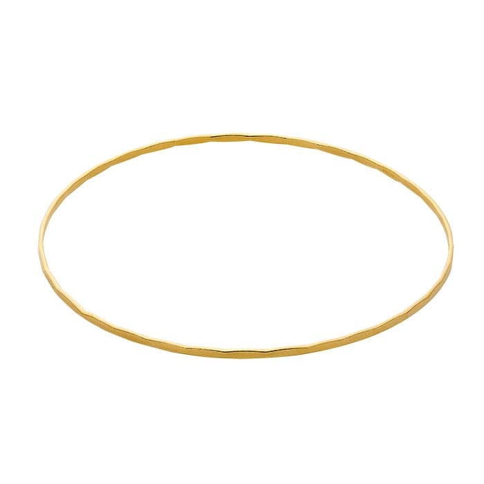 Classic Hammered Bangle