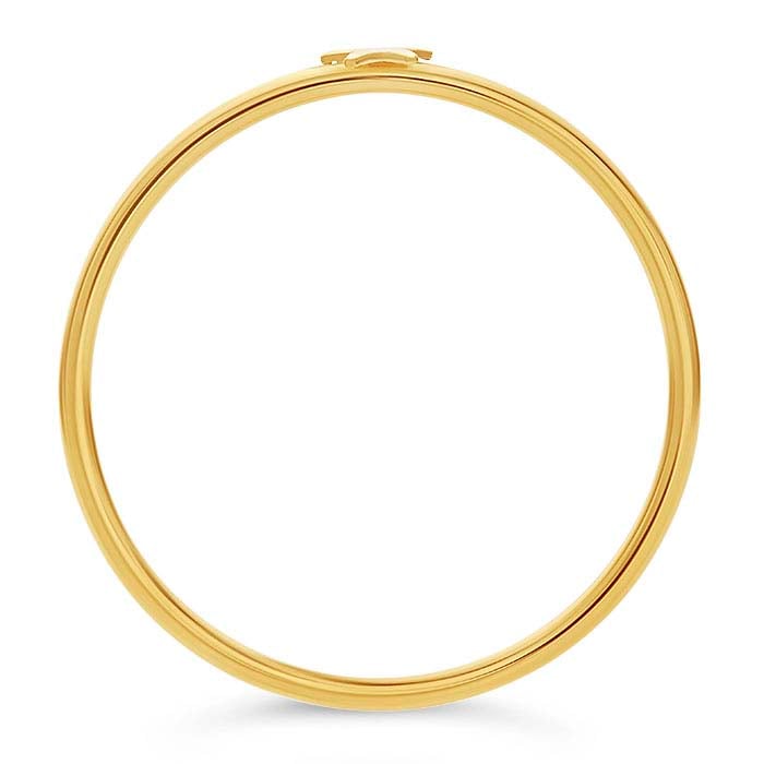 Star Accent Stackable Ring