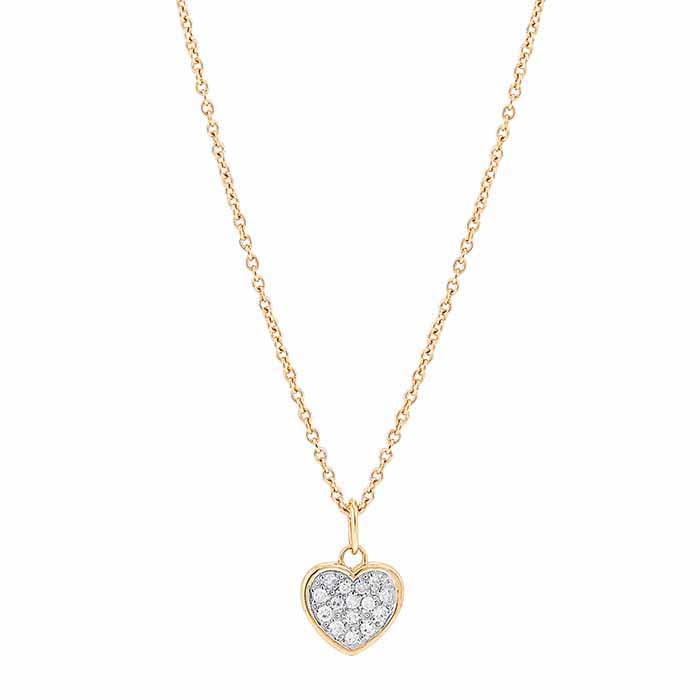 Heart of Gold pendant Necklace